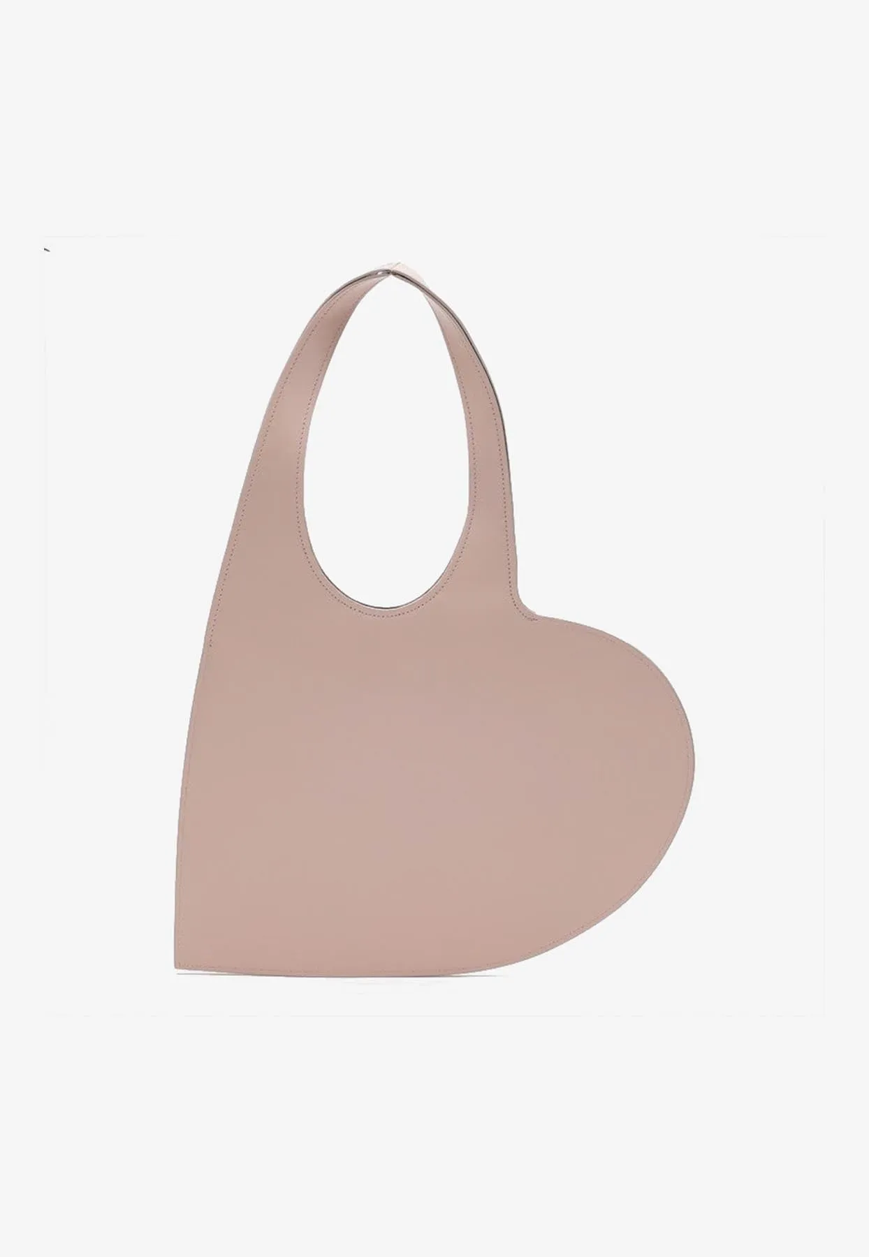 Mini Heart Leather Tote Bag