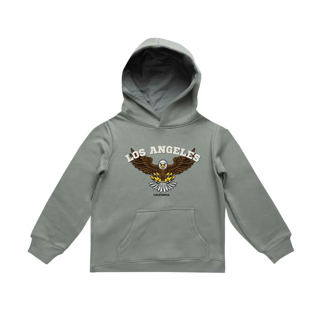 MLW By Design - LA Eagles Kids Fleece Hoodie | Various Colours