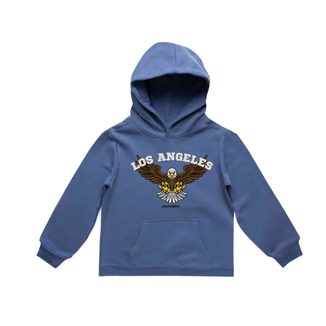 MLW By Design - LA Eagles Kids Fleece Hoodie | Various Colours