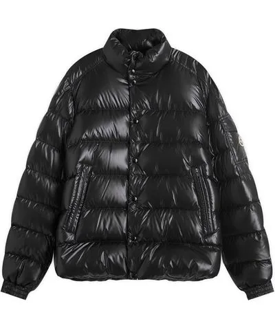 Moncler Men's Lule High Shine Padded Jacket