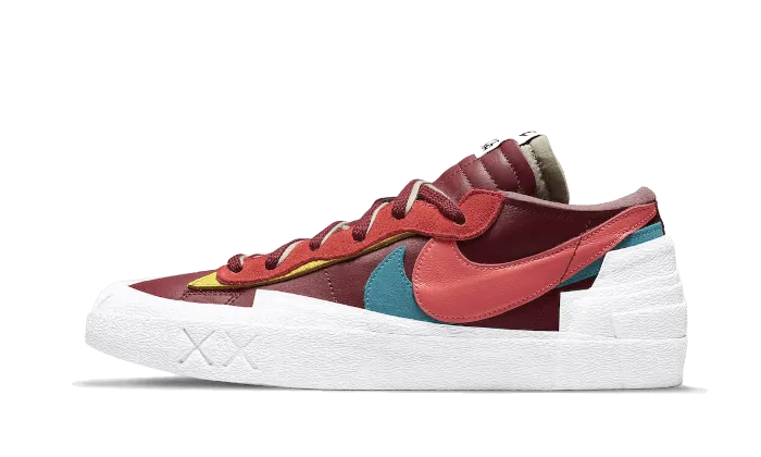 Nike Blazer Low Sacai Kaws Team Red