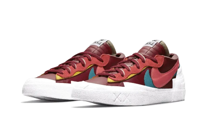 Nike Blazer Low Sacai Kaws Team Red