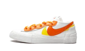 Nike Blazer Low Sacai White Magma Orange