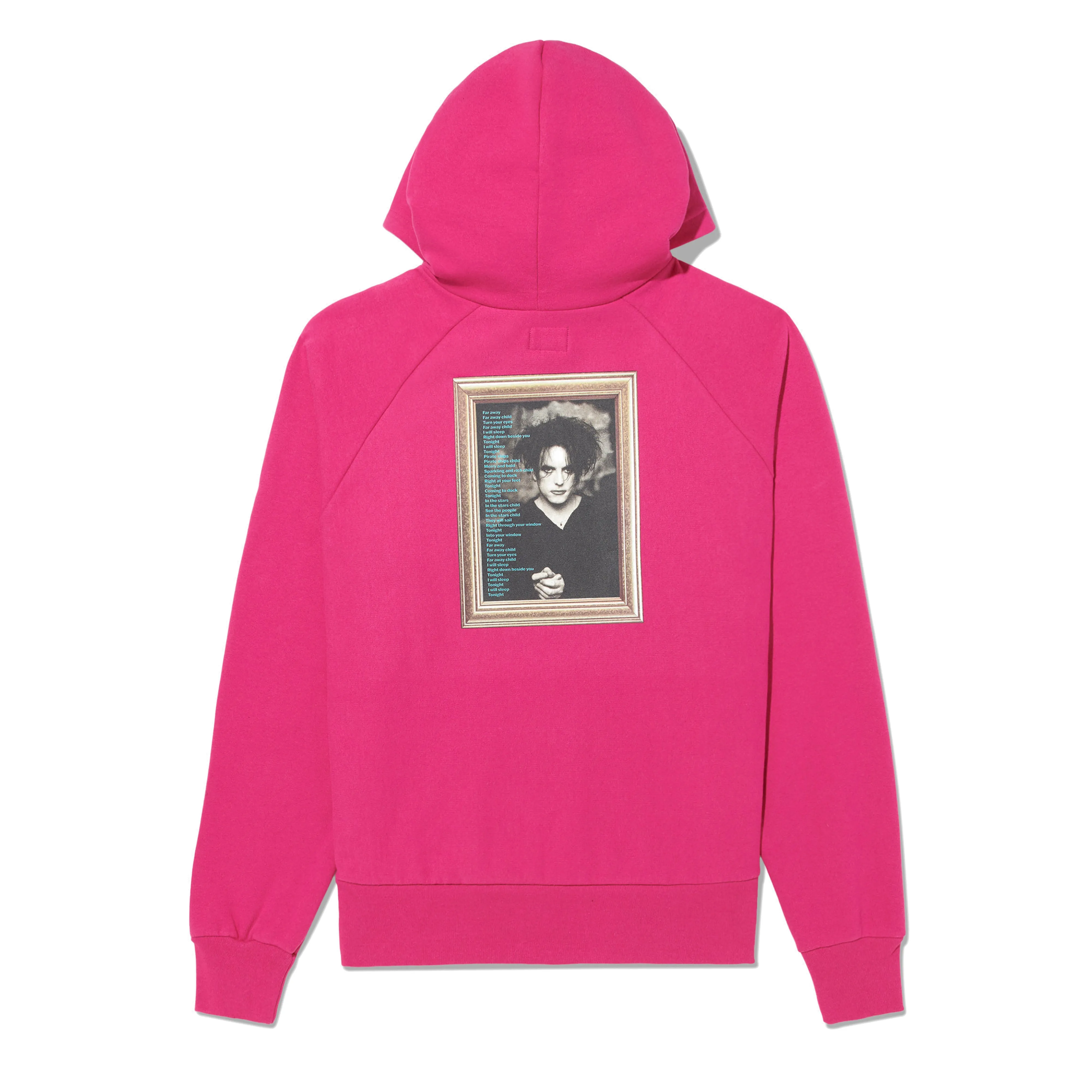 Noah The Cure Men's Raglan Hoodie  Pink