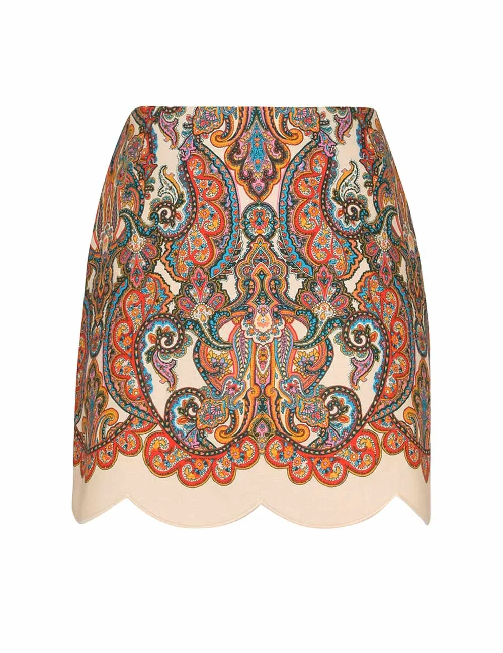 Ottie Scallop Mini Skirt