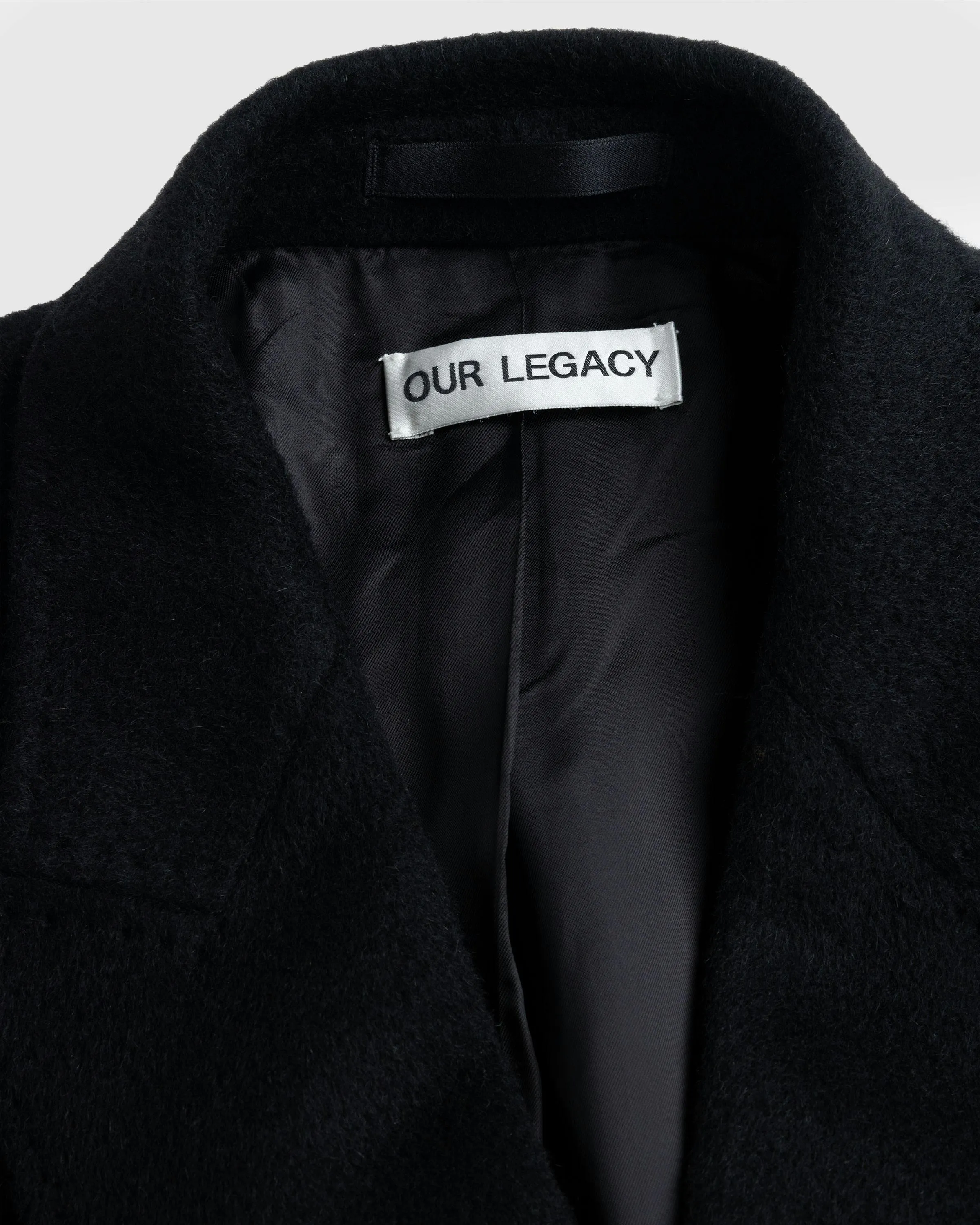 Our Legacy – Whale Coat Black | Highsnobiety Shop