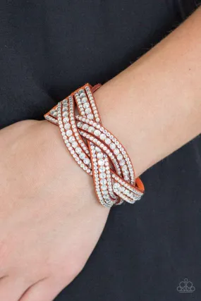 Paparazzi Bracelet ~ Bring On The Bling - Orange