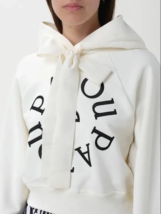 PATOU  |Plain Logo Hoodies & Sweatshirts