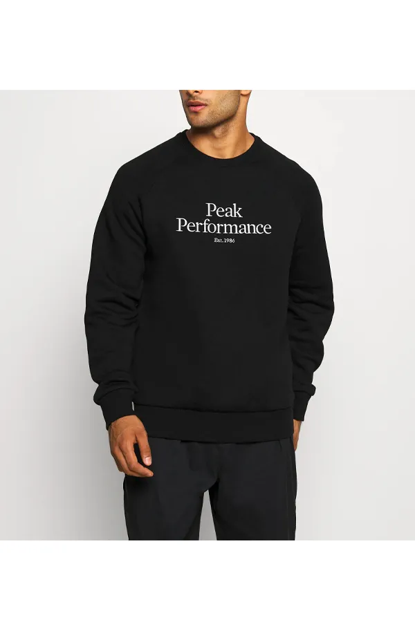 Peak Performance Original Crew Sweatshirt Black