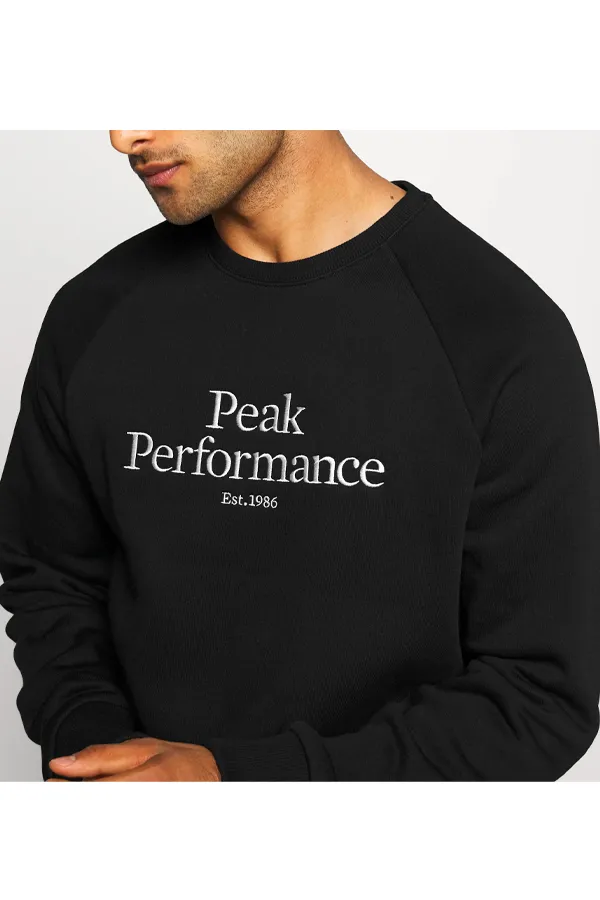 Peak Performance Original Crew Sweatshirt Black