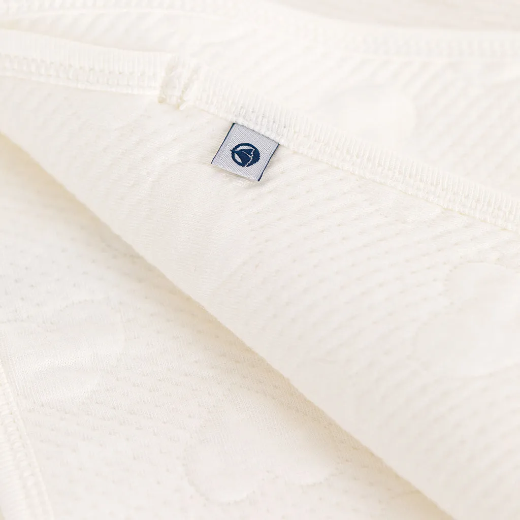 Petit Bateau Baby Blanket Avalanche Cream