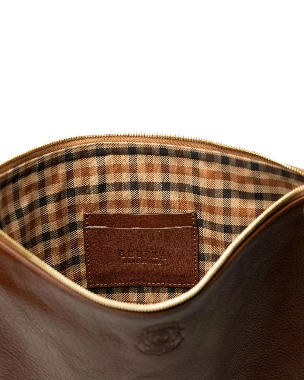 Pouch III No. 65 in Vintage Chestnut