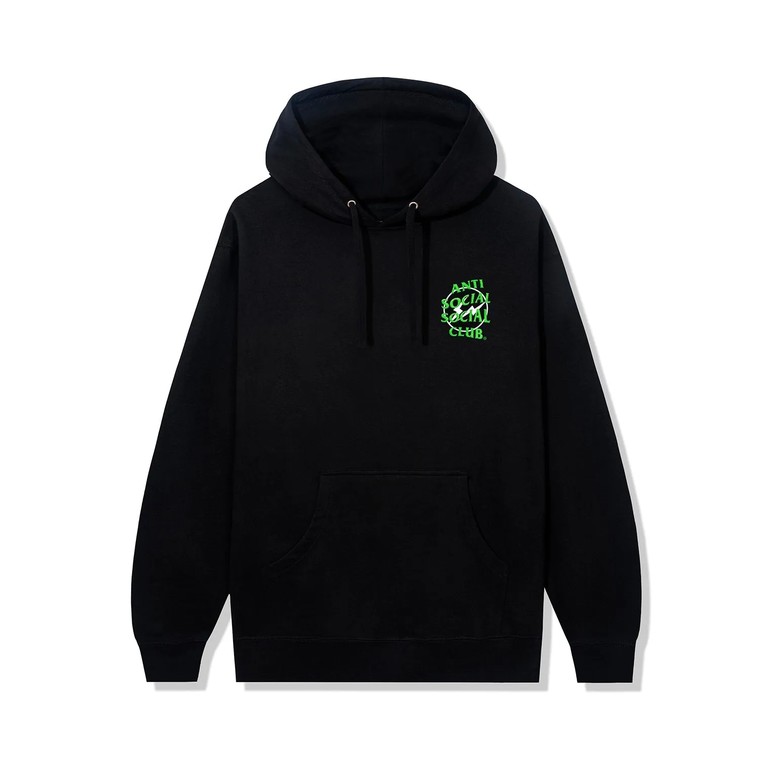 Precious Petals Black Hoodie (Green)