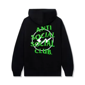 Precious Petals Black Hoodie (Green)