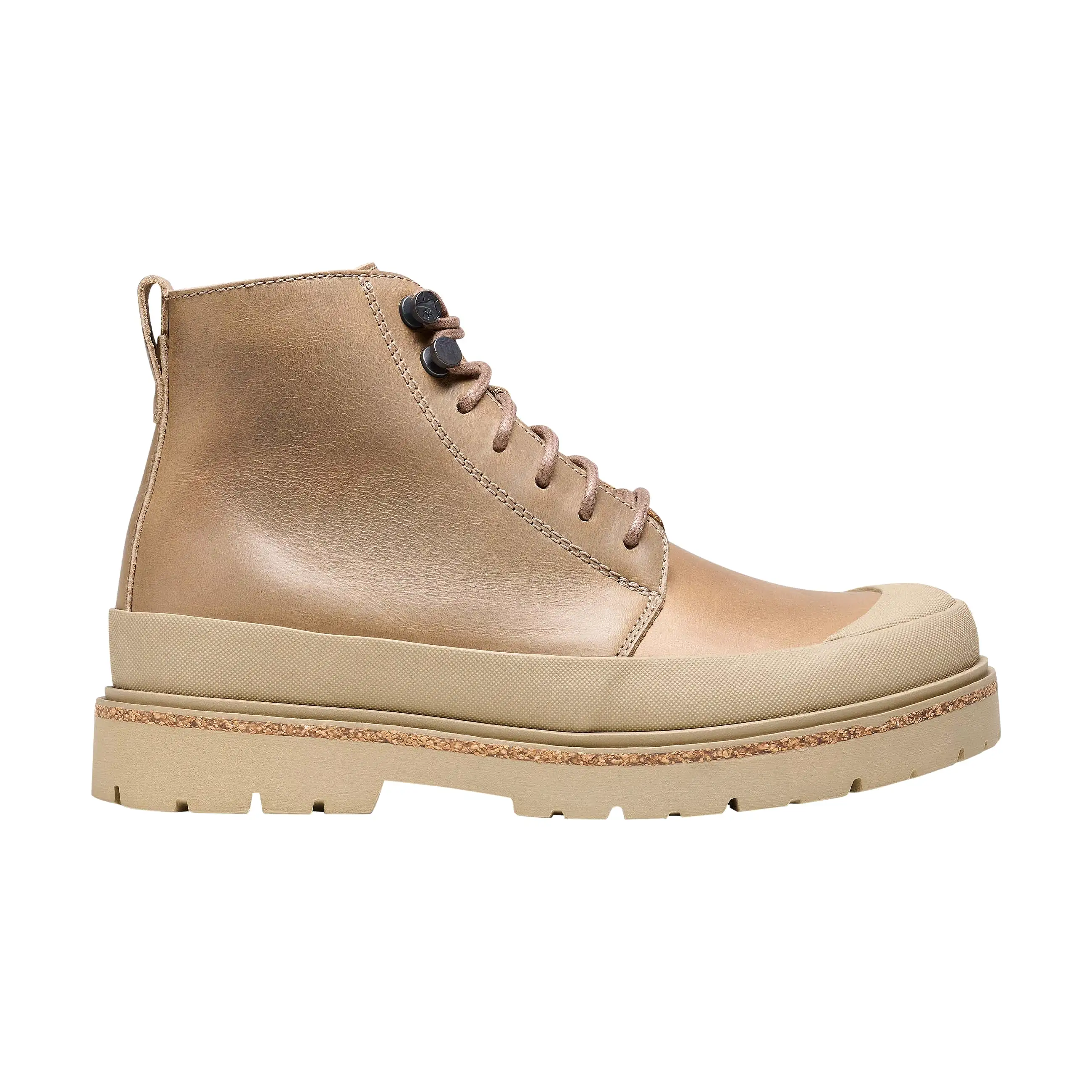 Prescott Mens Taupe Natural Leather