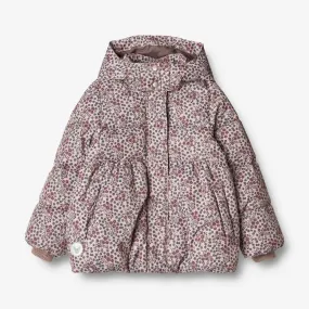 Puffer Jacket Karla - pale lilac berries