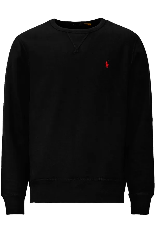 Ralph Lauren Crew Neck Sweatshirt Black