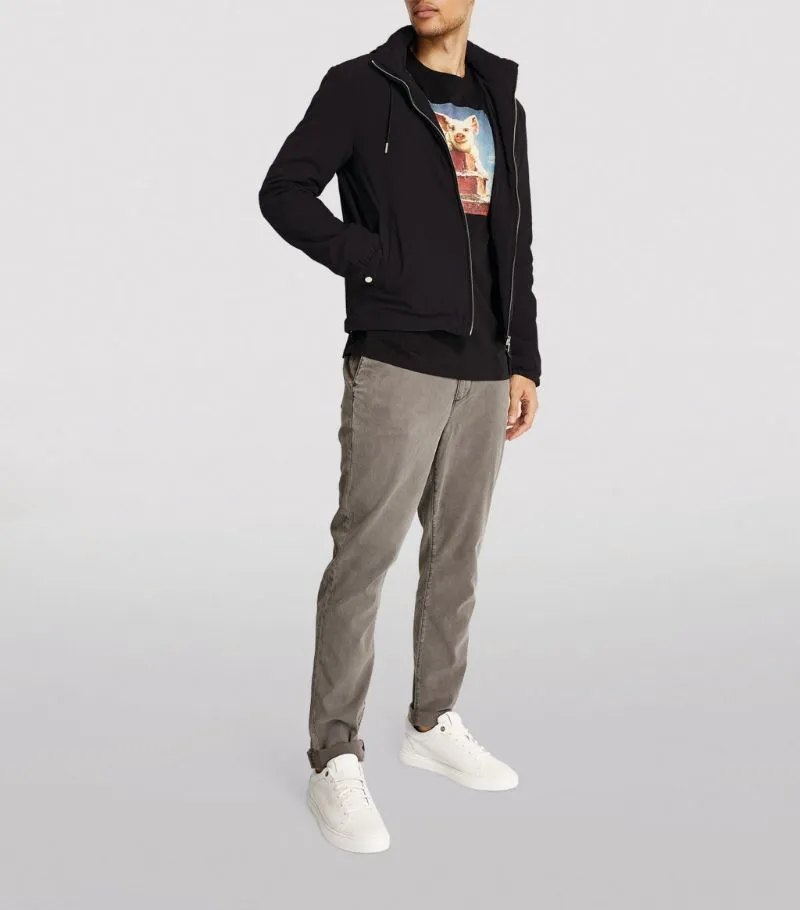 sandro  |Long Sleeves Plain Hoodies