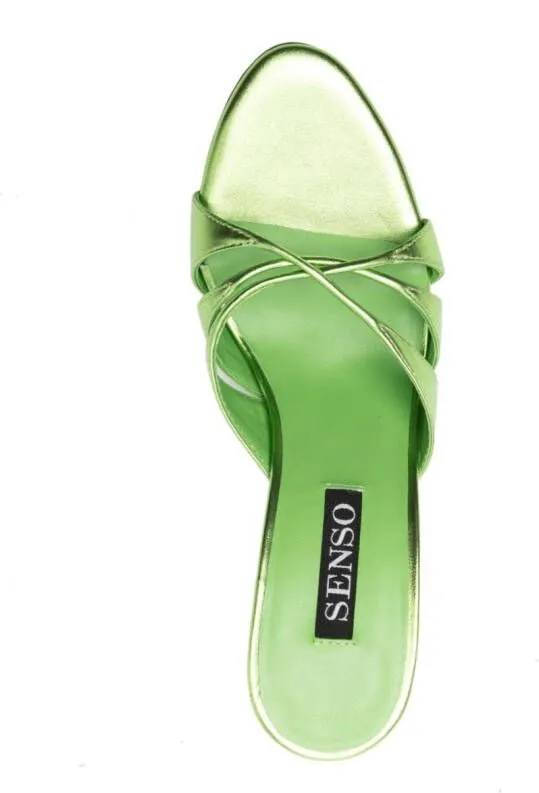 Senso Kashaya 90mm open-toe sandals Green