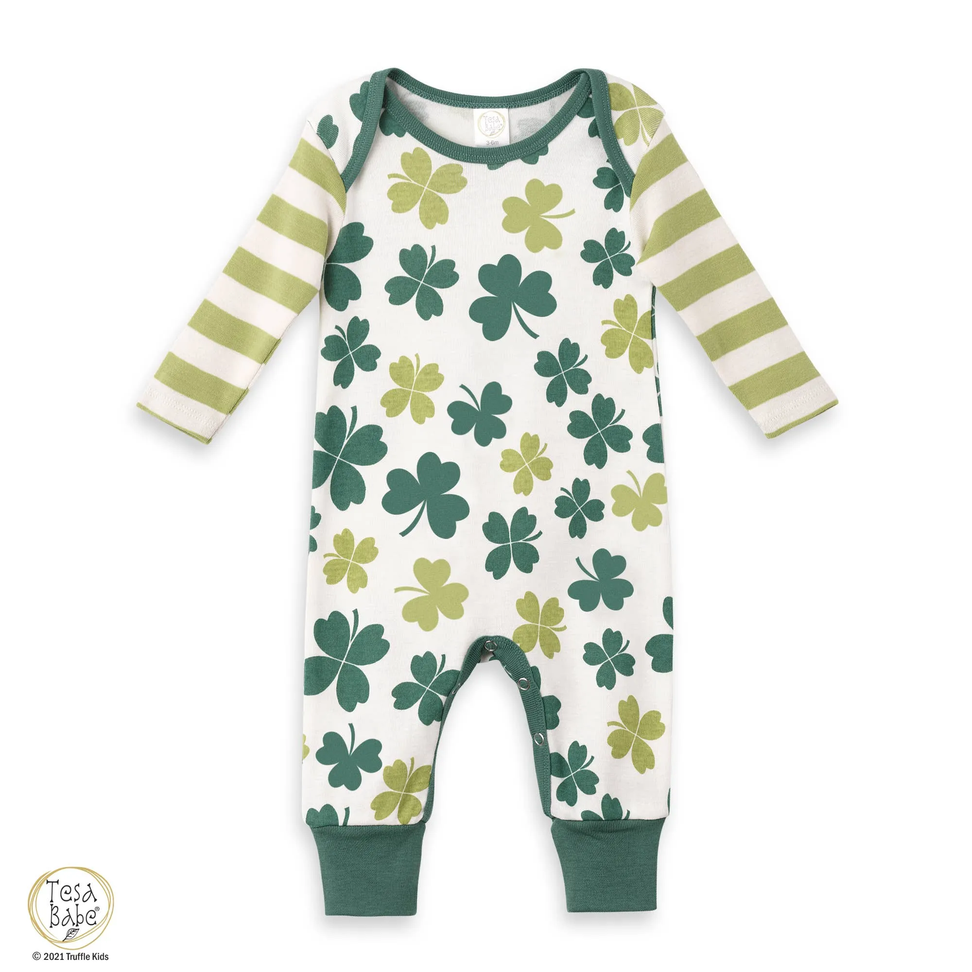 Shamrocks and Clovers Romper from Tesa Babe