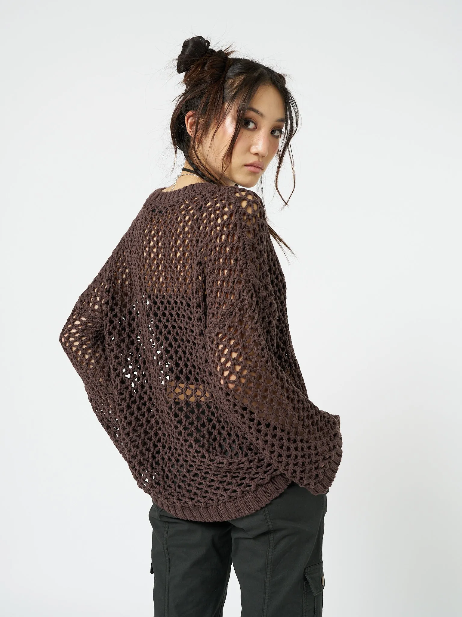 Shroom Open Knit Jumper