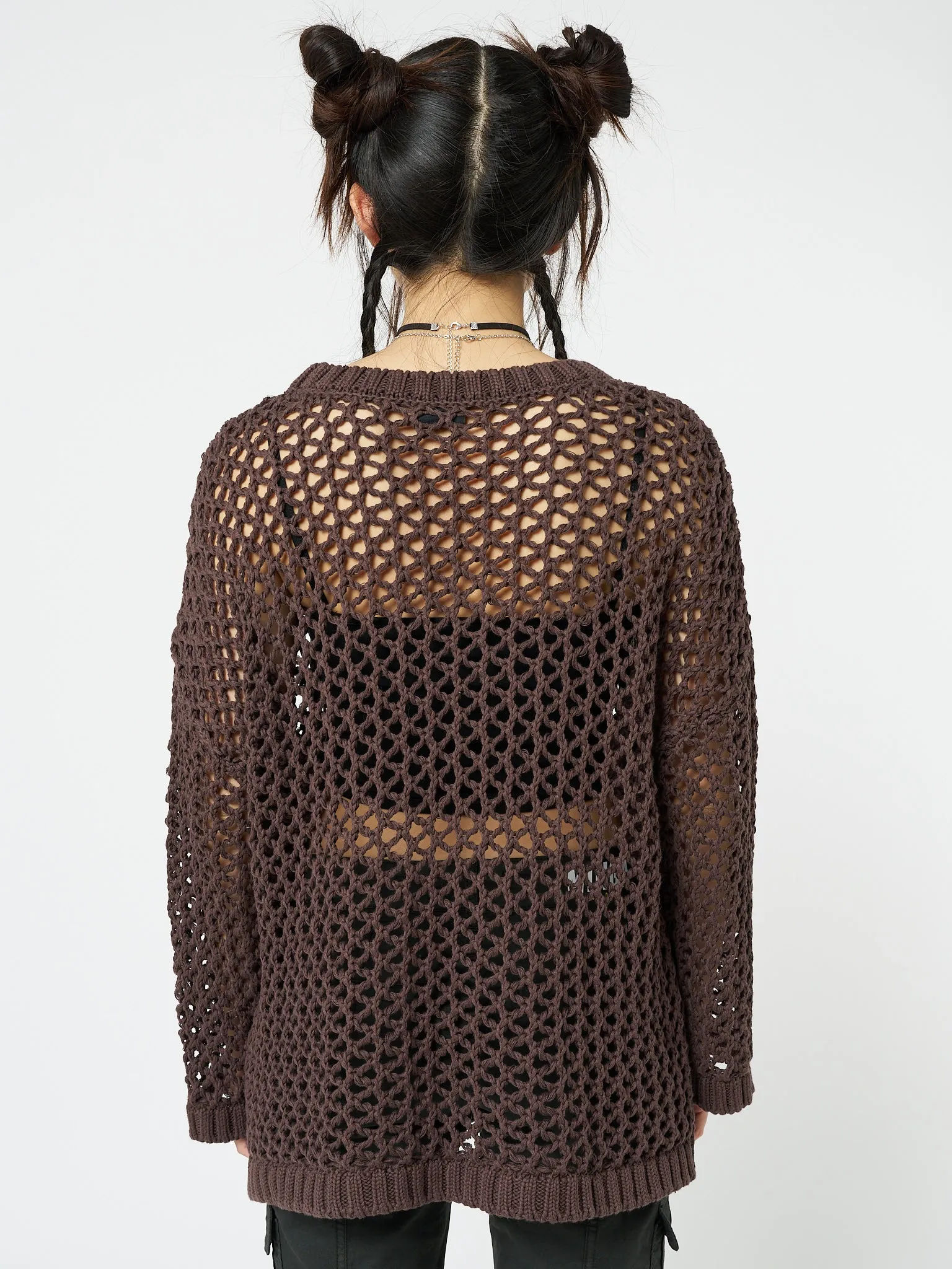 Shroom Open Knit Jumper