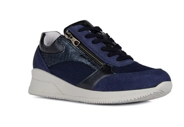 SNEAKERS GEOX HALENEY BLU D35VVA 2011 C4016