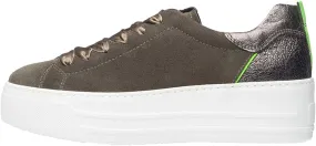 SNEAKERS NEROGIARDINI DONNA VERDE ROCK MILITARE A908980D503