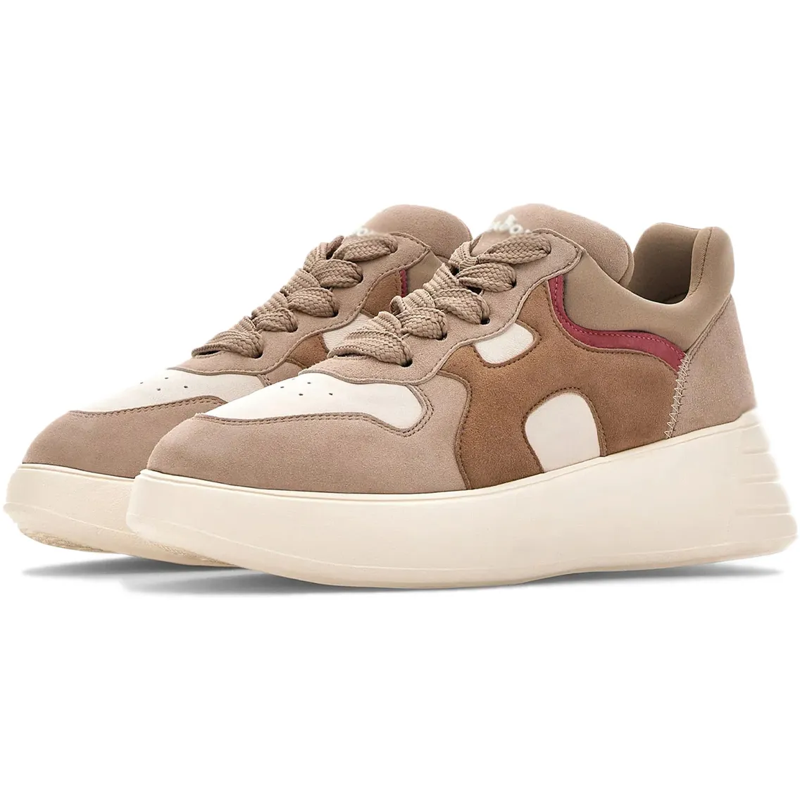 SNEAKERS REBEL H562 Donna Beige Marrone