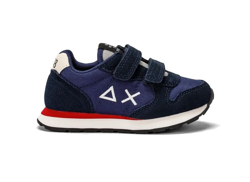 SNEAKERS SUN68 KIDS BOY'S TOM SOLID NAVY BLUE Z43301B 07/A TG:27>29