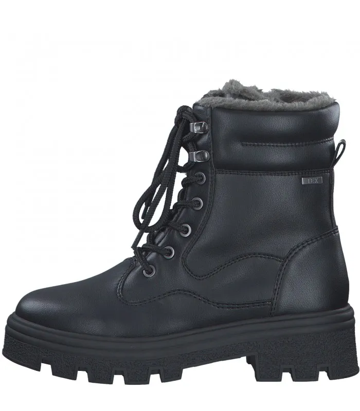 S.Oliver Army Boots- Black 5-26228-41-001