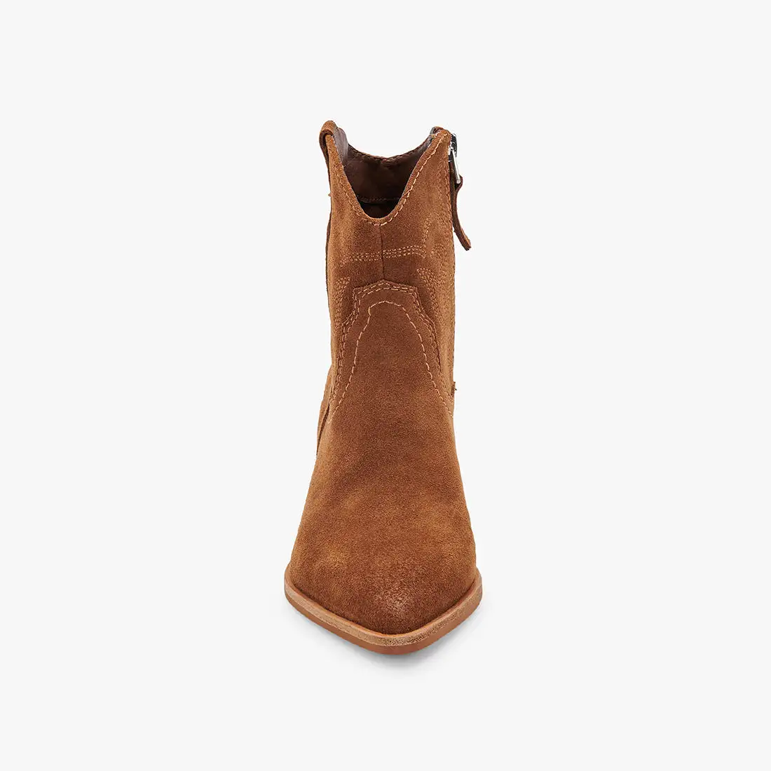 SOLOW BOOTIES DK BROWN SUEDE