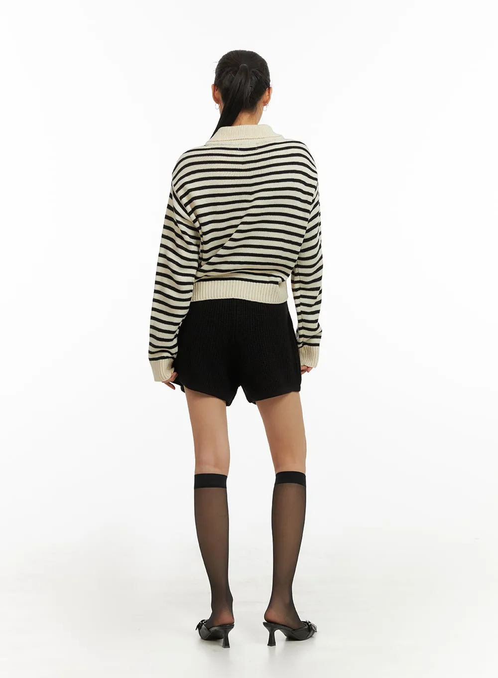 String Knit Shorts IA417