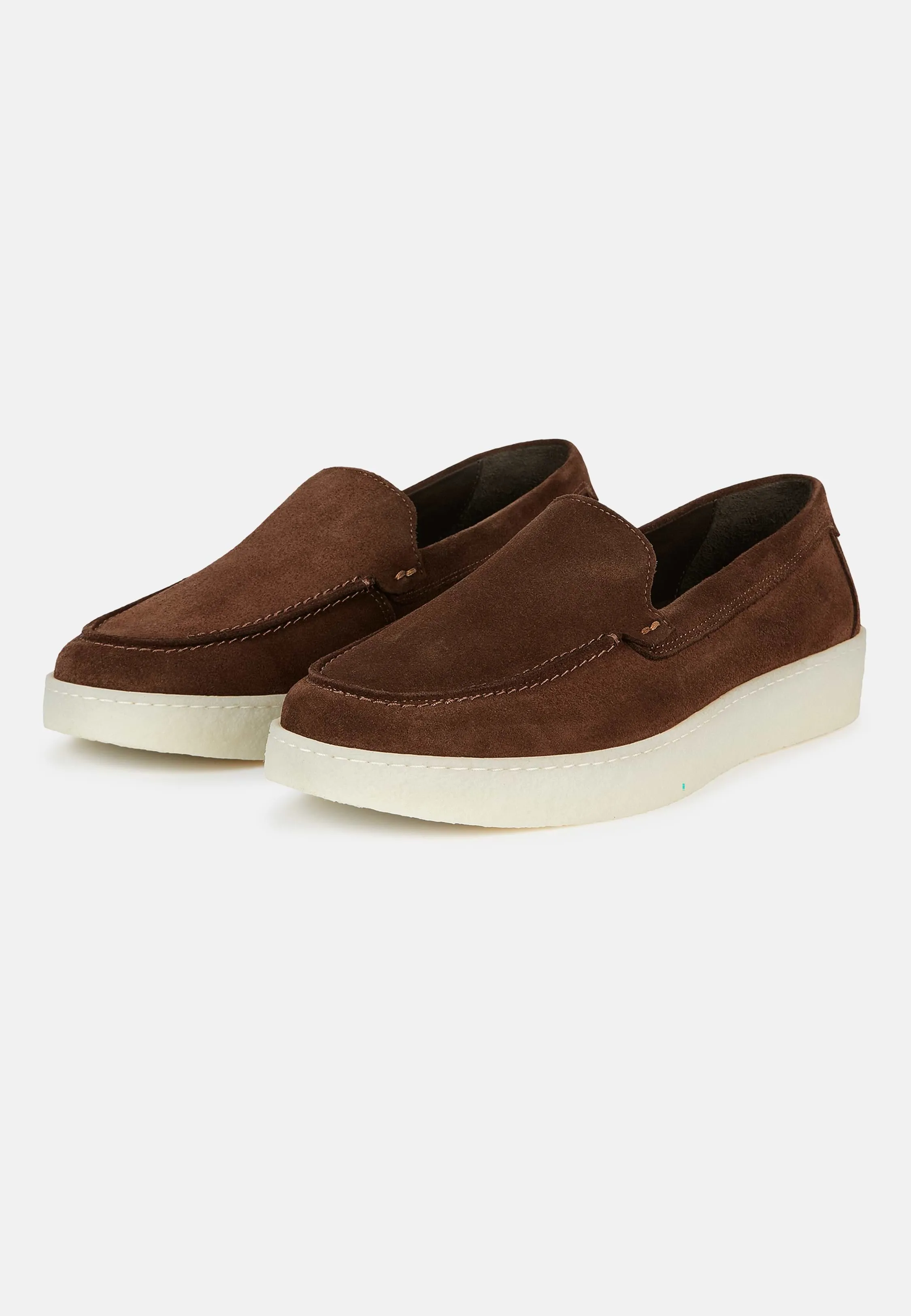 Suede Loafers