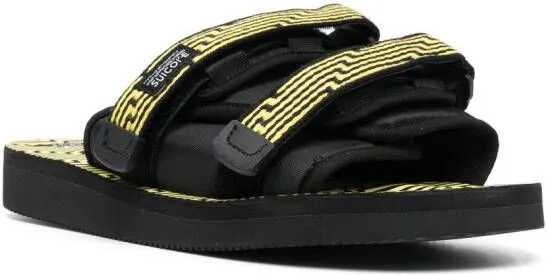 Suicoke MOTO-JC01 touch-strap sandals Black