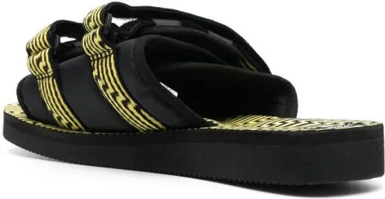 Suicoke MOTO-JC01 touch-strap sandals Black