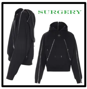 SURGERY  |Unisex Cotton Logo Hoodies & Sweatshirts