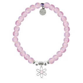 T. Jazelle H.E.L.P Flower Charm Bracelet