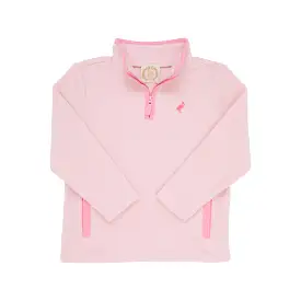 The Beaufort Bonnet Company - Palm Beach Pink/Hamptons Hot Pink Hayword Half Zip- Fleece