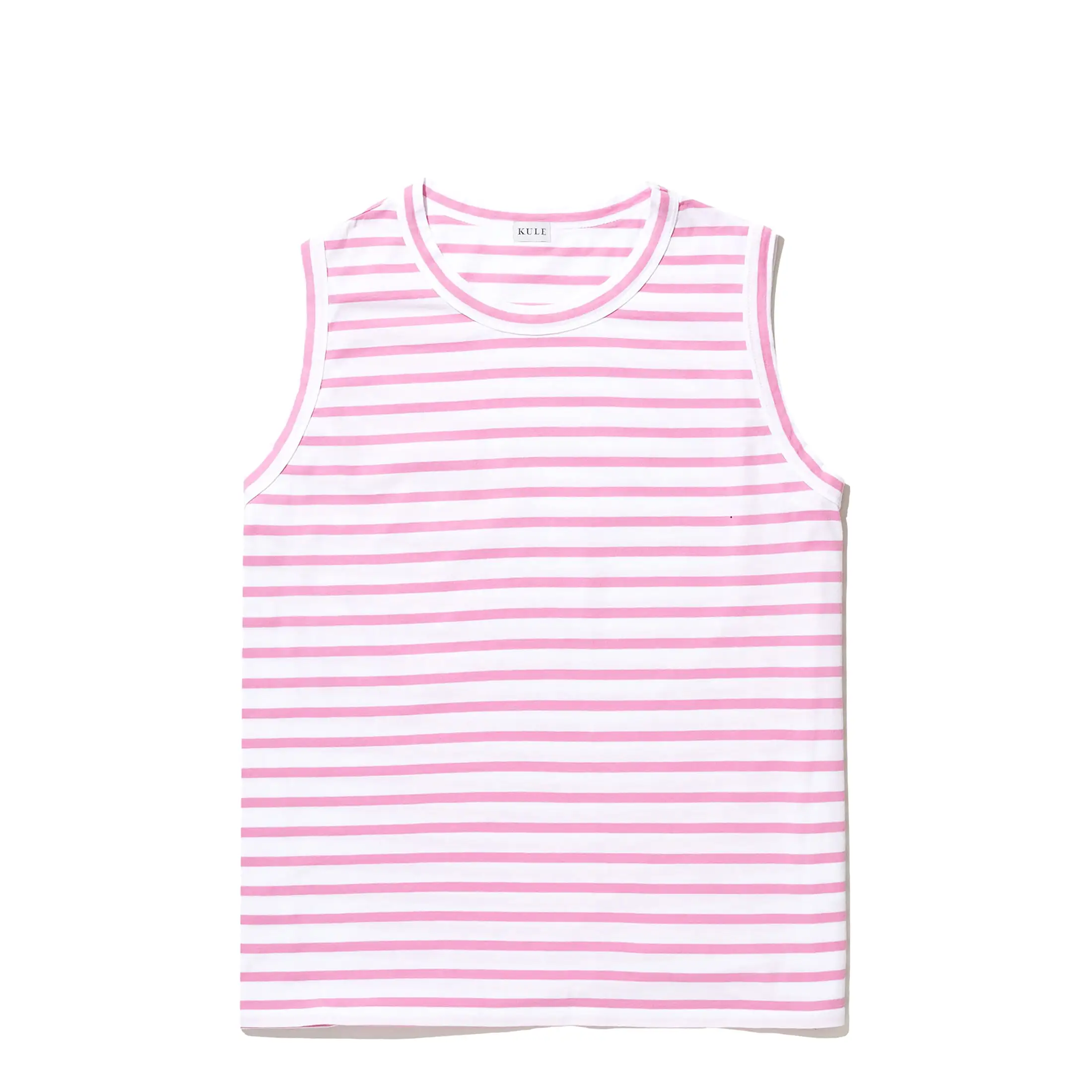 The Tank - White/Hot Pink