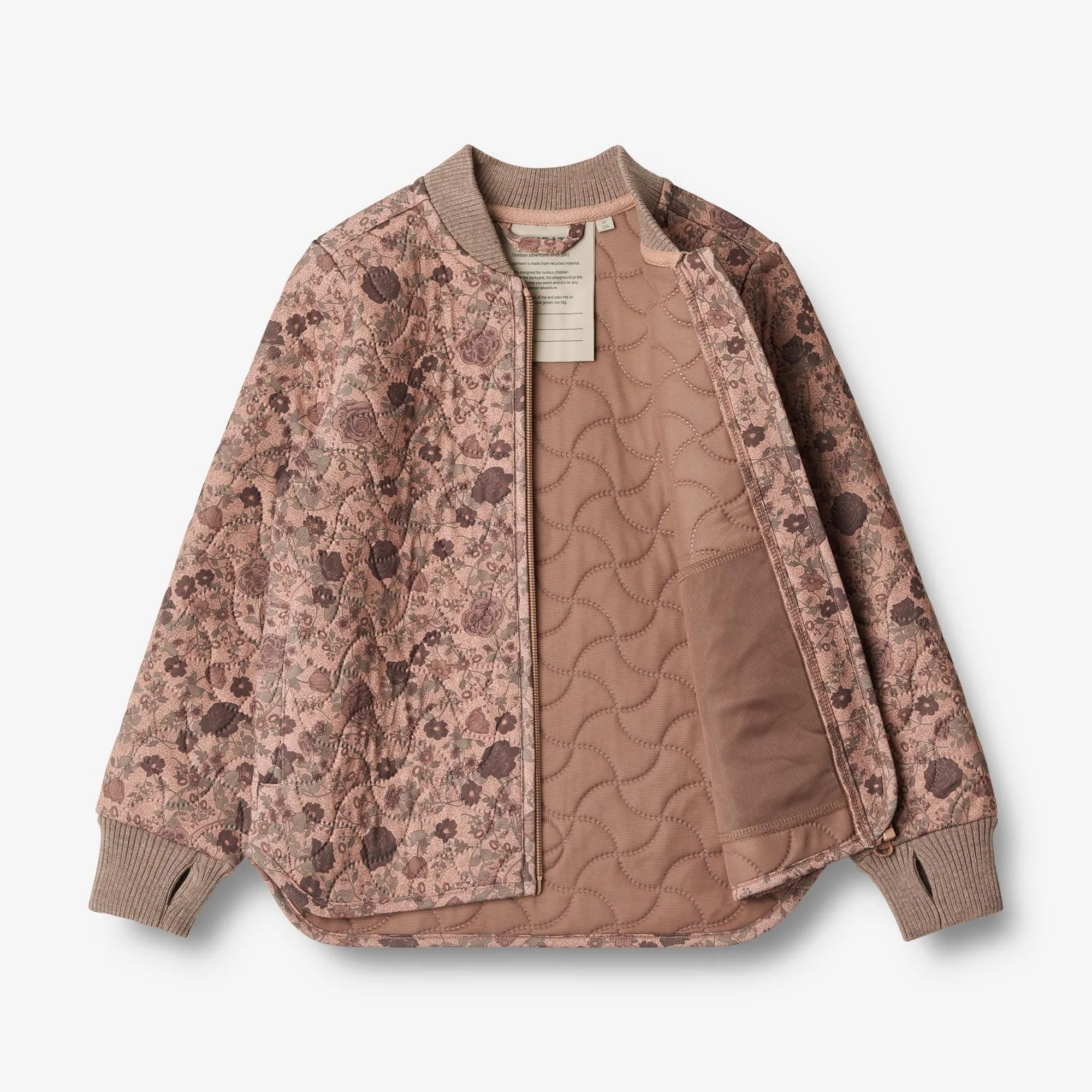 Thermo Jacket Loui - rose dawn flowers