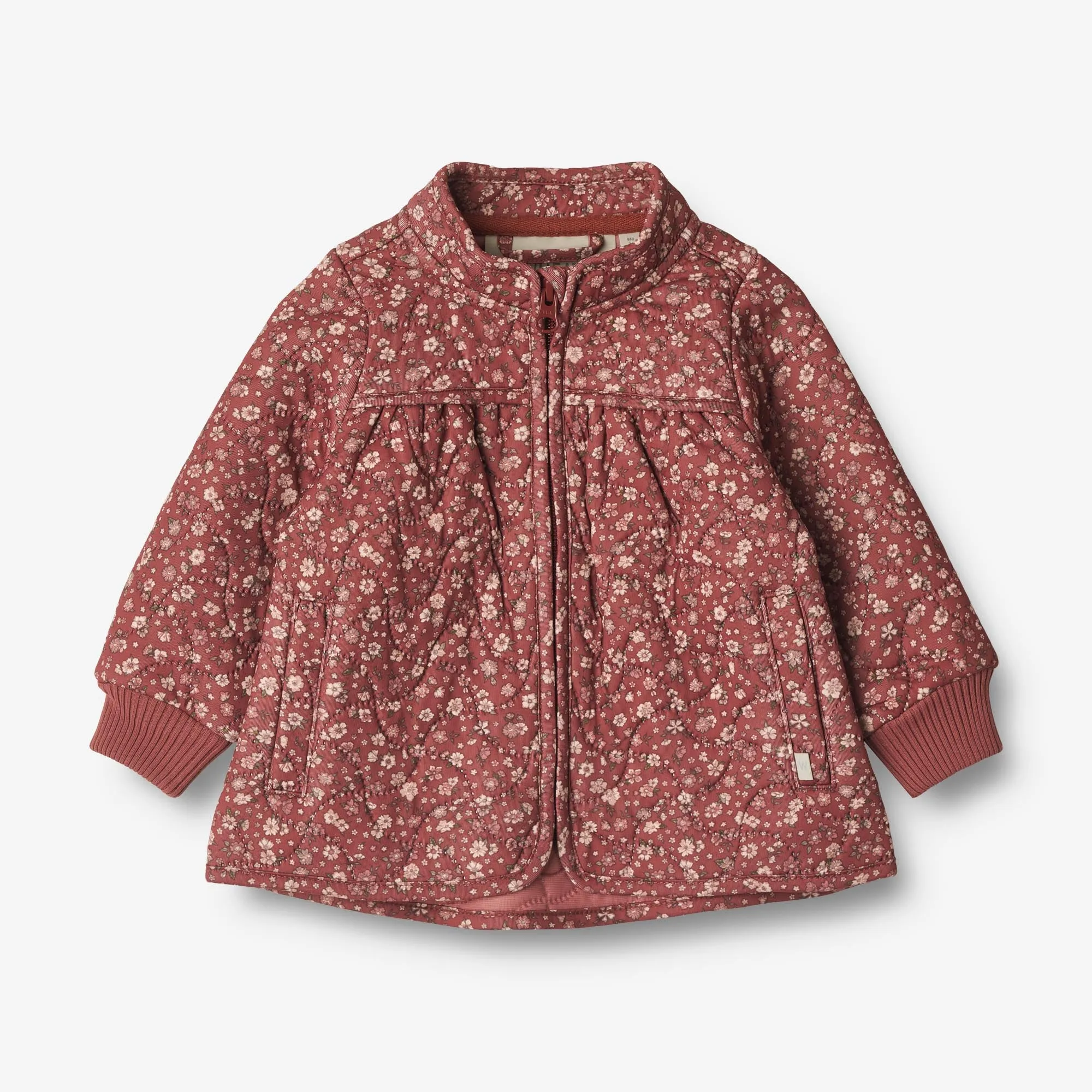 Thermo Jacket Thilde | Baby - red flowers