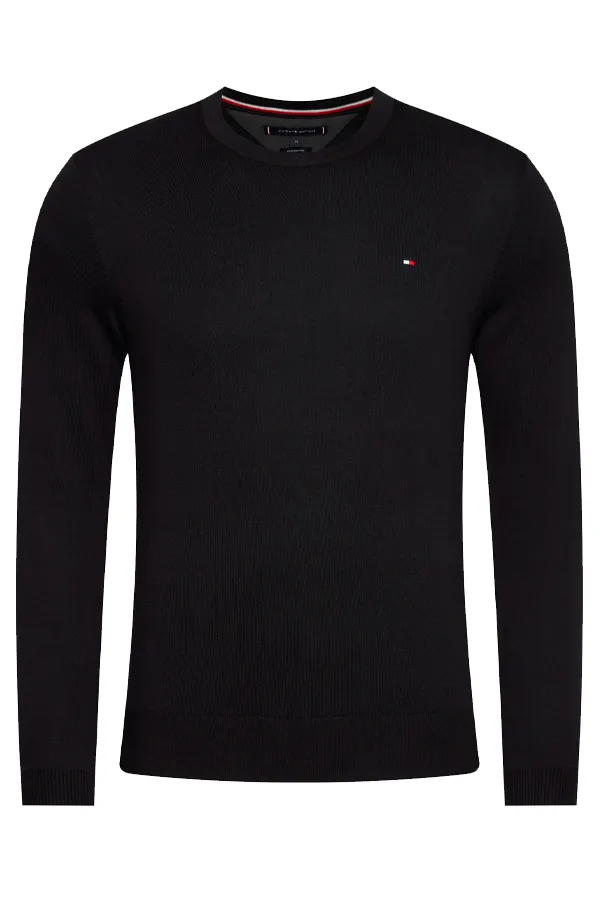 Tommy Hilfiger Luxury Knit Pullover Black