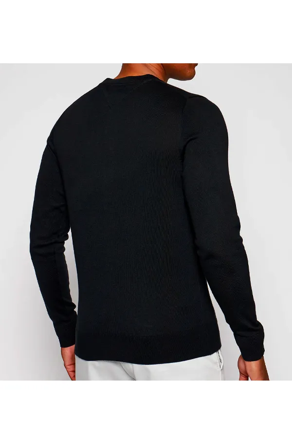 Tommy Hilfiger Luxury Knit Pullover Black