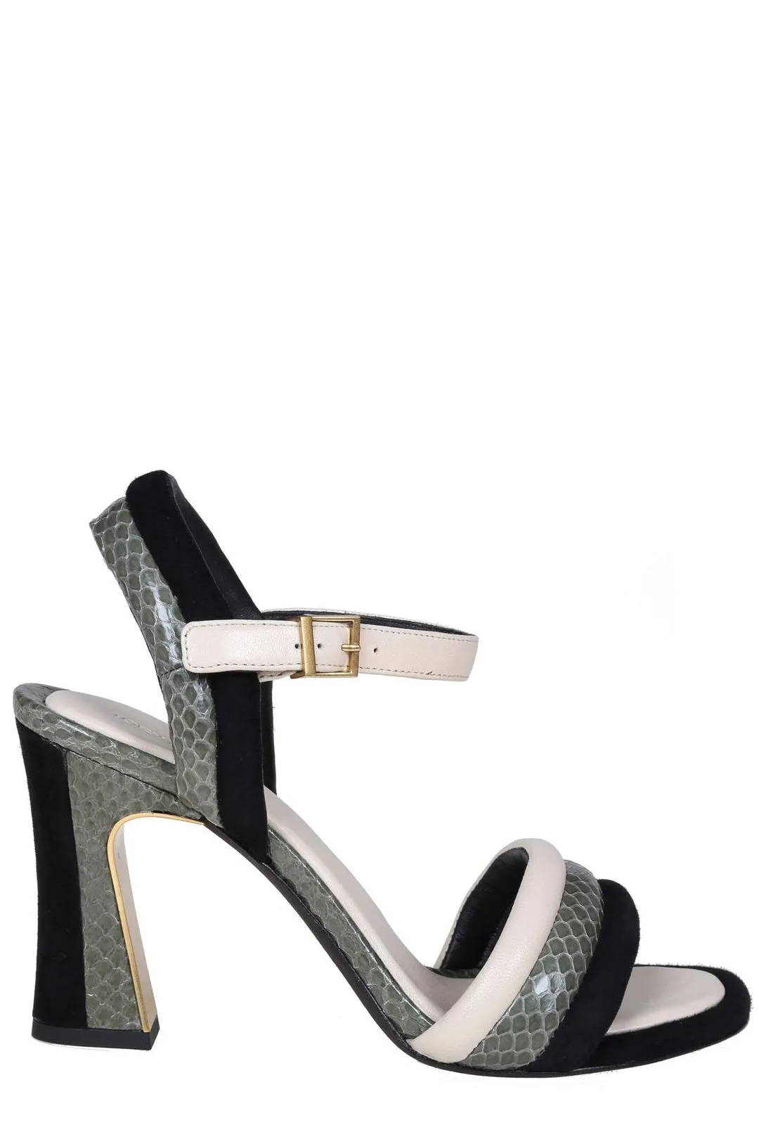 Tory Burch Ankle Strap Heeled Sandals