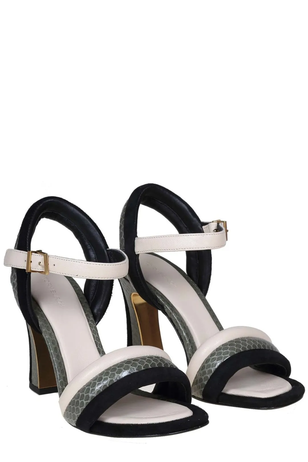 Tory Burch Ankle Strap Heeled Sandals