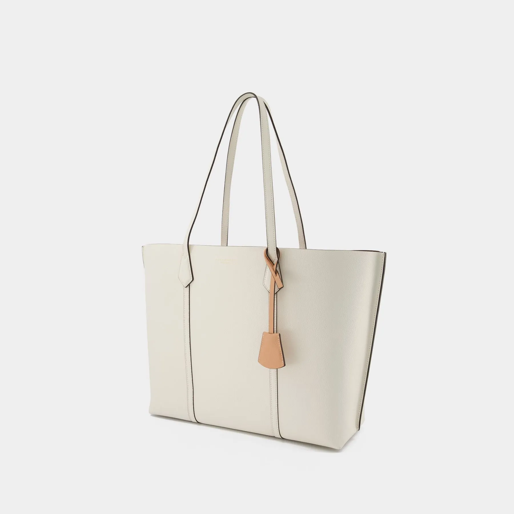 Tory Burch  Perry Tote Bag - Tory Burch -  New Ivory - Leather