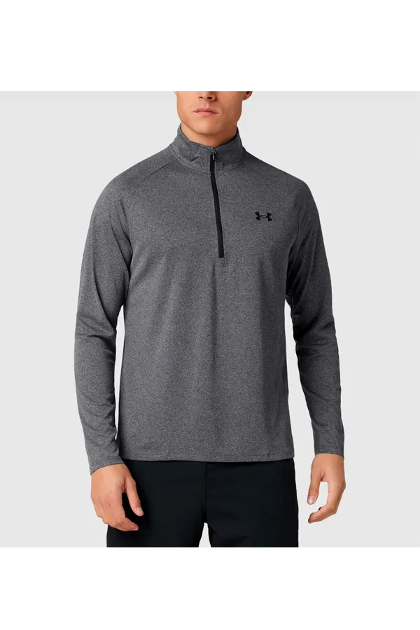 Under Armour Tech 1/4 Zip Carbon