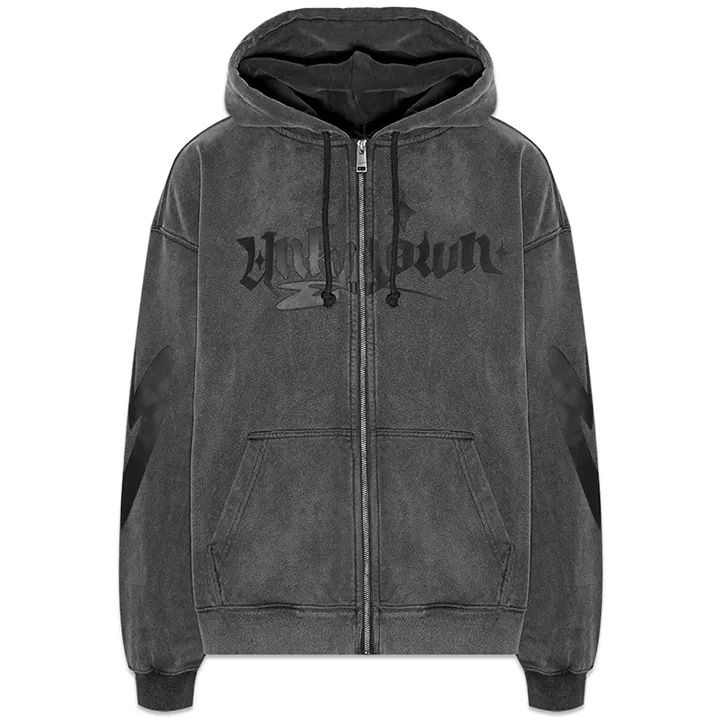 UNKNOWN  |Long Sleeves Cotton Logo Hoodies