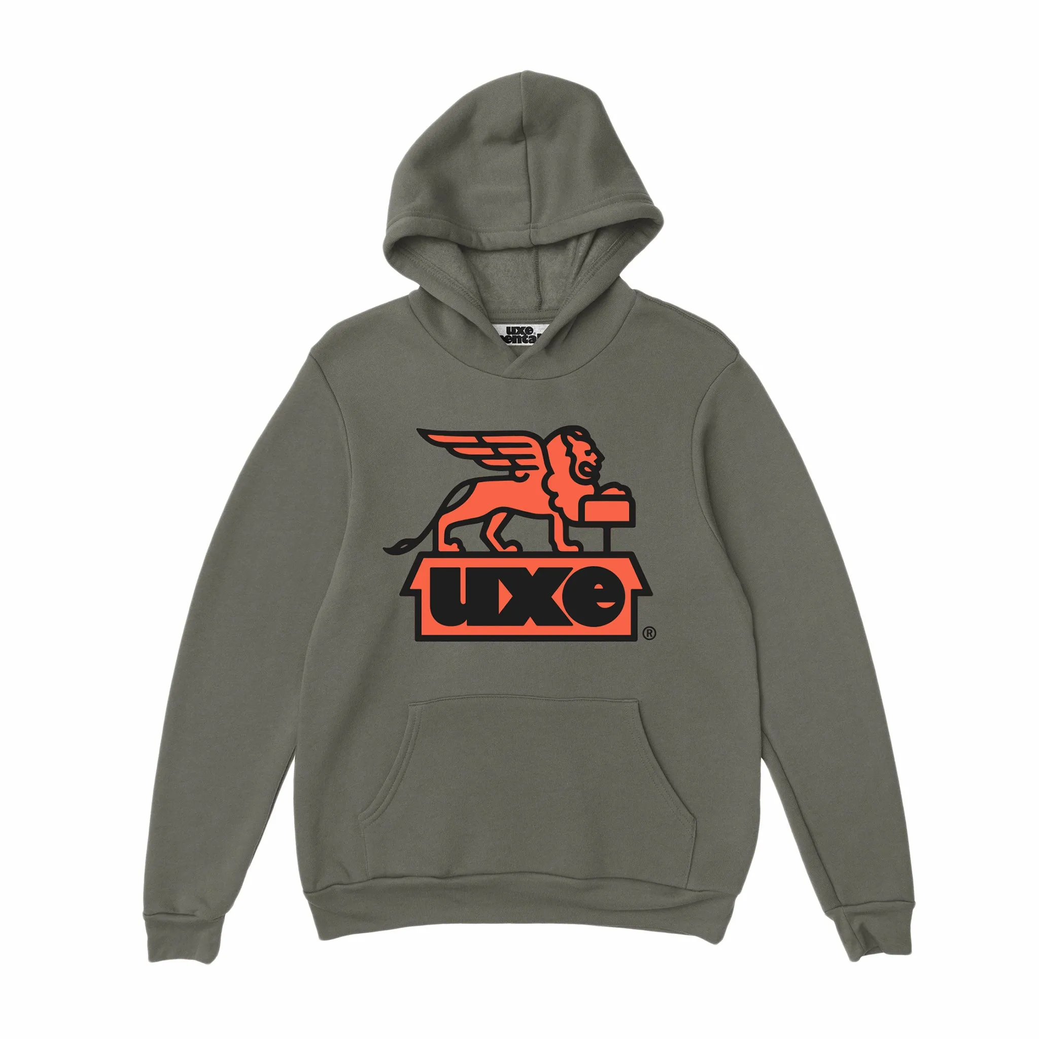 Uxe Mentale Lion Hoodie (Dark Green)